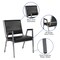 Emma and Oliver 1000 lb. Rated Antimicrobial Bariatric medical Guest Arm Chair